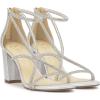 imageJessica Simpson Womens Shiny Heeled SandalSilver