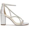 imageJessica Simpson Womens Shiny Heeled SandalSilver