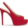 imageJessica Simpson Womens Sibilla PumpRed Muse Supreme Microsuede