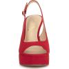 imageJessica Simpson Womens Sibilla PumpRed Muse Supreme Microsuede