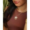 imageJessica Simpson Womens Tiger Necklace 17quot  2quot  GoldTone Tiger Pendant Necklace with Rhinestones