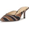 imageJessica Simpson Womens Belvaen MuleSpiced ChaiBlack Zebra