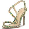 Green Multi Jungle Jacquard