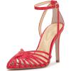 imageJessica Simpson Womens Paveri PumpPoppy Crinkle Patent