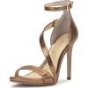 imageJessica Simpson Womens Rayli Heeled Sandal Bronze 8