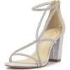 imageJessica Simpson Womens Shiny Heeled SandalSilver