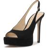 imageJessica Simpson Womens Sibilla PumpBlack Supreme Microsuede