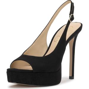 imageJessica Simpson Womens Sibilla PumpBlack Supreme Microsuede