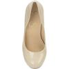 imageJessica Simpson Womens Calie PumpSoft Ivory Crinkle Patent