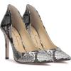 imageJessica Simpson Womens Cambredge Dress PumpChrome Metallic Snake