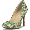 imageJessica Simpson Womens Calie PumpGreen Multi Jungle Jacquard