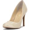 imageJessica Simpson Womens Calie PumpSoft Ivory Crinkle Patent
