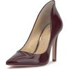 Dark Cherry Crinkle Patent