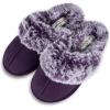 imageJessica Simpson Girls Comfy Slippers  Cute Faux Fur Slipon Shoes Memory Foam House SlipperPurple