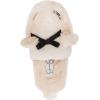 imageJessica Simpson Girls Cute and Cozy Plush Slip on House Slippers with Memory FoamIvory Lamb