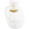 imageJessica Simpson Girls Cute and Cozy Plush Slip on House Slippers with Memory FoamWhite Bunny