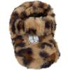 imageJessica Simpson Girls Plush Faux Fur Slip on House Slippers with Memory FoamLeopard