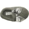 imageJessica Simpson UnisexChild Plush Marshmallow Slide on House Slipper Clog with Memory FoamGrey Satin Bow
