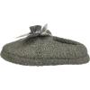 imageJessica Simpson UnisexChild Plush Marshmallow Slide on House Slipper Clog with Memory FoamGrey Satin Bow