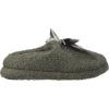 imageJessica Simpson UnisexChild Plush Marshmallow Slide on House Slipper Clog with Memory FoamGrey Satin Bow