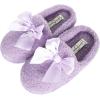 imageJessica Simpson UnisexChild Plush Marshmallow Slide on House Slipper Clog with Memory FoamLilac