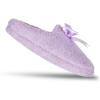 imageJessica Simpson UnisexChild Plush Marshmallow Slide on House Slipper Clog with Memory FoamLilac