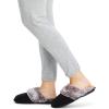 imageJessica Simpson Womens Comfy Faux Fur House Slipper Scuff Memory Foam Slip on AntiSkid SoleBlack