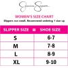 imageJessica Simpson Womens Comfy Faux Fur House Slipper Scuff Memory Foam Slip on AntiSkid SoleNavy