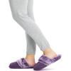 imageJessica Simpson Womens Comfy Faux Fur House Slipper Scuff Memory Foam Slip on AntiSkid SolePurple