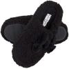 imageJessica Simpson Womens Plush Marshmallow Slide on House Slipper Clog with Memory FoamBlack