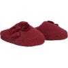 imageJessica Simpson Womens Plush Marshmallow Slide on House Slipper Clog with Memory FoamBurgundy