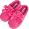 imageJessica Simpson Womens Plush Marshmallow Slide on House Slipper Clog with Memory FoamFuschia