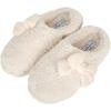 imageJessica Simpson Womens Plush Marshmallow Slide on House Slipper Clog with Memory FoamIvory