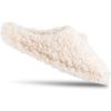 imageJessica Simpson Womens Plush Marshmallow Slide on House Slipper Clog with Memory FoamIvory Pom