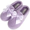 imageJessica Simpson Womens Plush Marshmallow Slide on House Slipper Clog with Memory FoamLilac