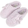 imageJessica Simpson Womens Plush Marshmallow Slide on House Slipper Clog with Memory FoamPurple