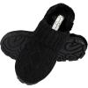 imageJessica Simpson Womens Soft Cable Knit Memory Foam Clog Slippers with IndoorOutdoor SoleBlack Knit