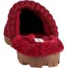 imageJessica Simpson Womens Soft Cable Knit Memory Foam Clog Slippers with IndoorOutdoor SoleBurgundy Knit
