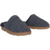 imageJessica Simpson Womens Soft Cable Knit Memory Foam Clog Slippers with IndoorOutdoor SoleCharcoal