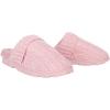 imageJessica Simpson Womens Soft Cable Knit Memory Foam Clog Slippers with IndoorOutdoor SolePink Knit