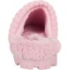 imageJessica Simpson Womens Soft Cable Knit Memory Foam Clog Slippers with IndoorOutdoor SolePink Knit