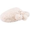 imageJessica Simpson Womens Plush Marshmallow Slide on House Slipper Clog with Memory FoamIvory Pom