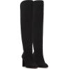 imageJessica Simpson Womens Sussta Wide Calf OverTheKnee BootBlack Supreme Microsuede