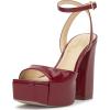 imageJessica Simpson Womens Lirio Platform Sandal Chili Pepper 8
