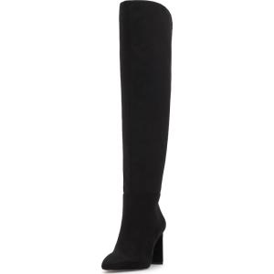 imageJessica Simpson Womens Sussta Wide Calf OverTheKnee BootBlack Supreme Microsuede