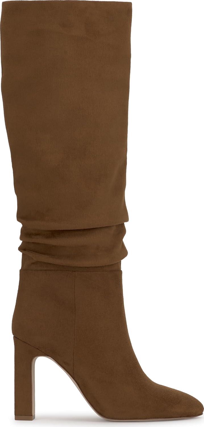 imageJessica Simpson Womens Minerva Knee High BootSafari Brown Faux Leather