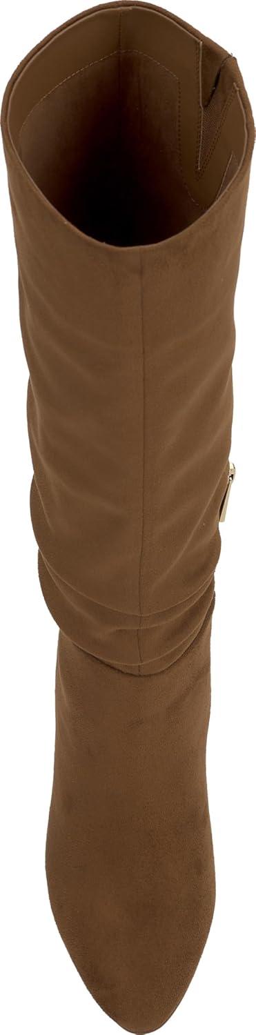 imageJessica Simpson Womens Minerva Knee High BootSafari Brown Faux Leather