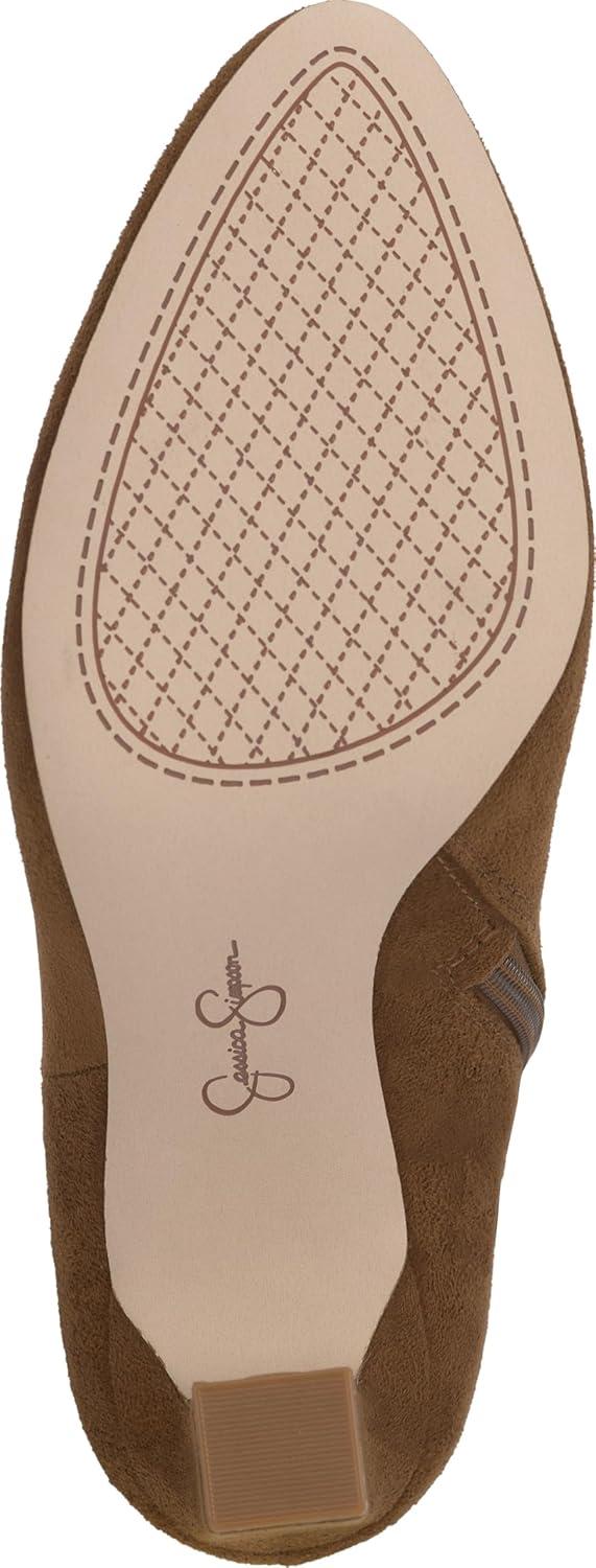 imageJessica Simpson Womens Minerva Knee High BootSafari Brown Faux Leather