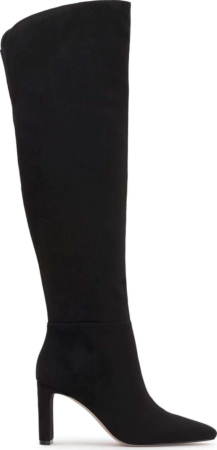 imageJessica Simpson Womens Sussta OverTheKnee BootBlack Supreme Microsuede