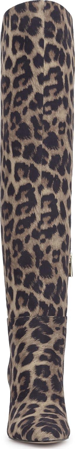 imageJessica Simpson Womens Sussta OverTheKnee BootSafari Cloudy Leopard
